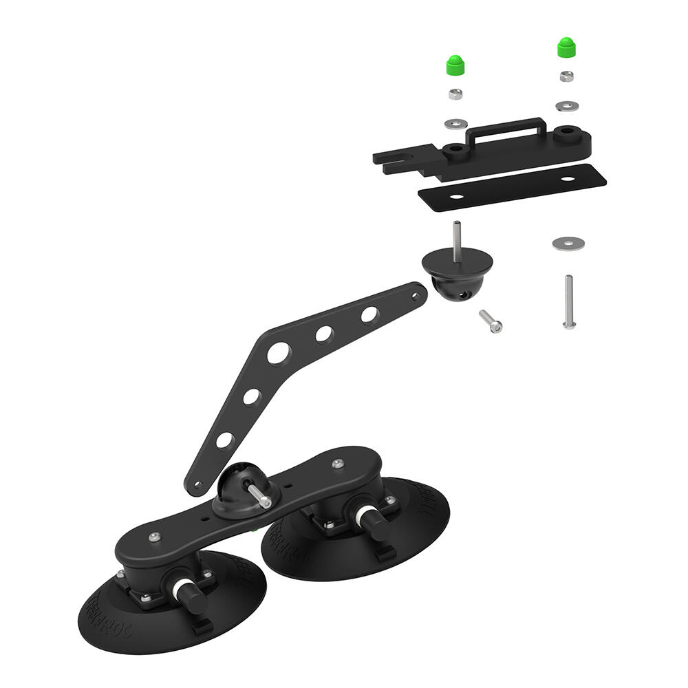 Porte-vélos TreeFrog RBRX ventouses 360° pour berlines 3/5