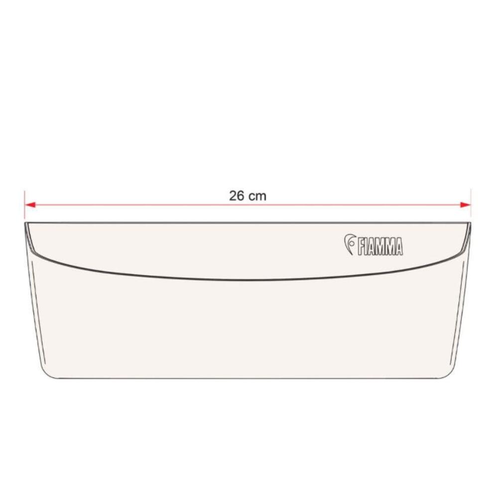 Repisa portaobjetos Fiamma Pocket Plus M 2/5