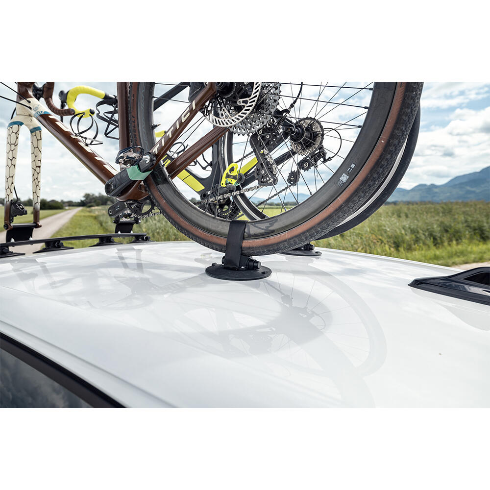 Porte-vélos TreeFrog Elite 2 toit 2 vélos léger 3,8kg 7/7
