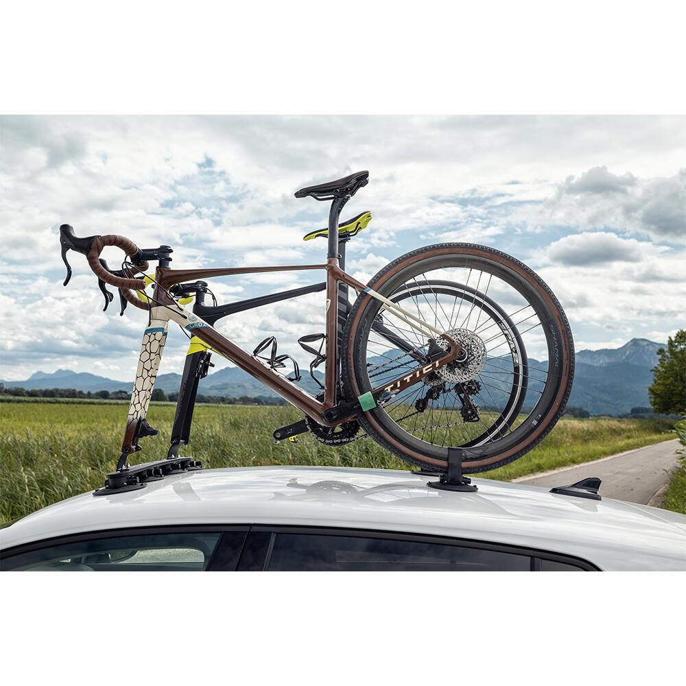 Porte-vélos TreeFrog Elite 2 toit 2 vélos léger 3,8kg 5/7