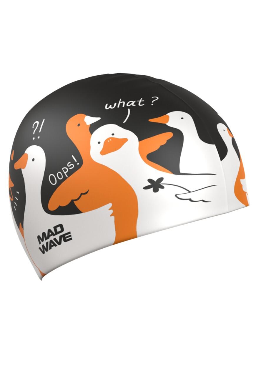 MAD WAVE Touca de natação de silicone GOOSE