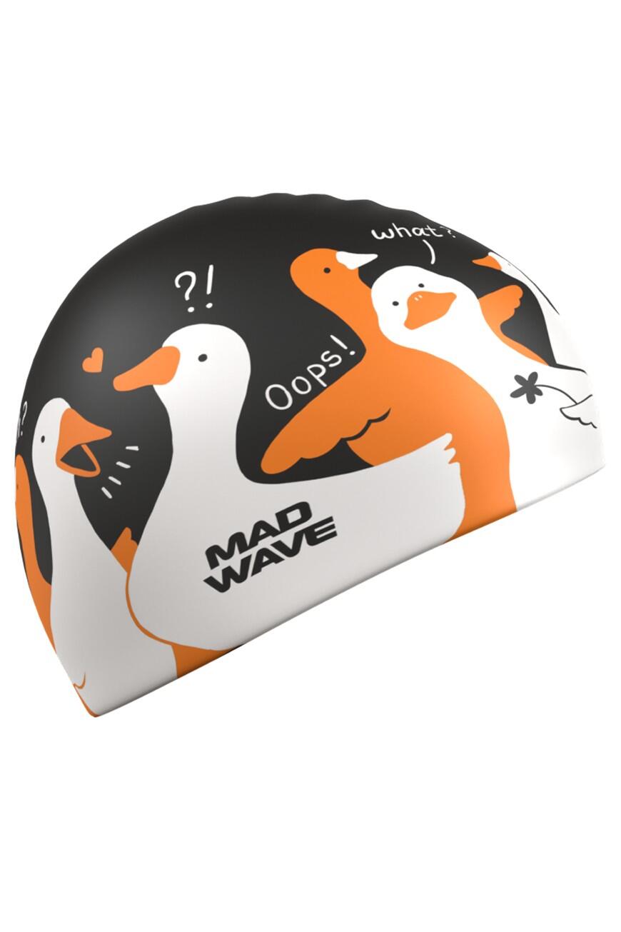 Gorro de natación plus size de silicona GOOSE+ 3/4