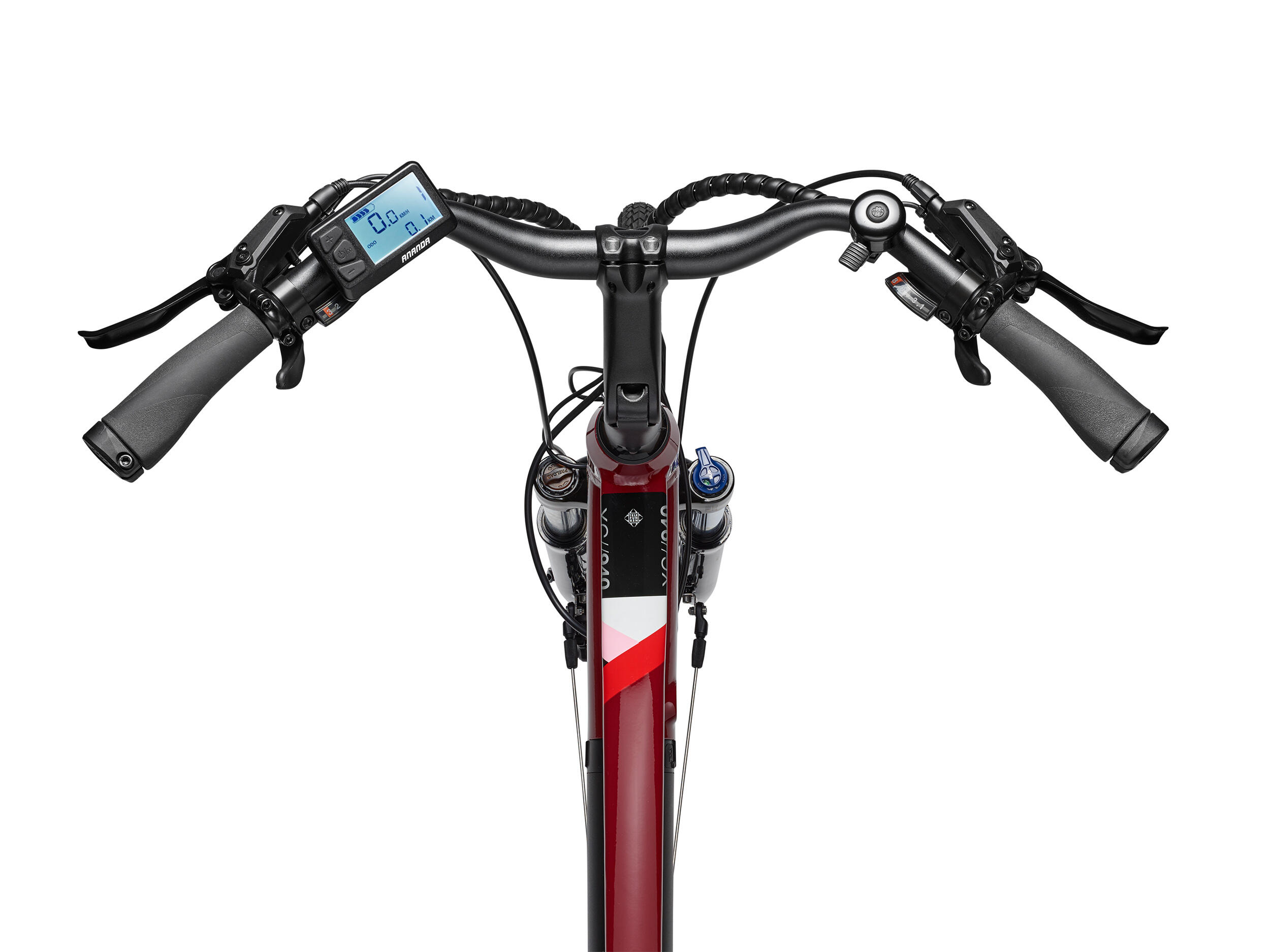 E-Bike XC940 28 Zoll 24-Gang Pedelec Trekking Touren Elektrofahrrad Damen rot 4/7