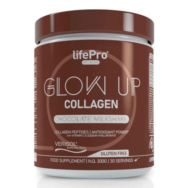 LIFE PRO NUTRITION Glow up collagen - 300g Chocolate da LifePRO