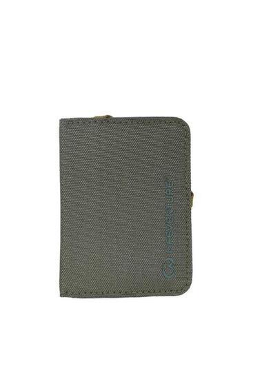 Lifeventure RFiD Kartenetui recyceltes Nylon oliv kompakt 100x70x10 mm 6 Karten