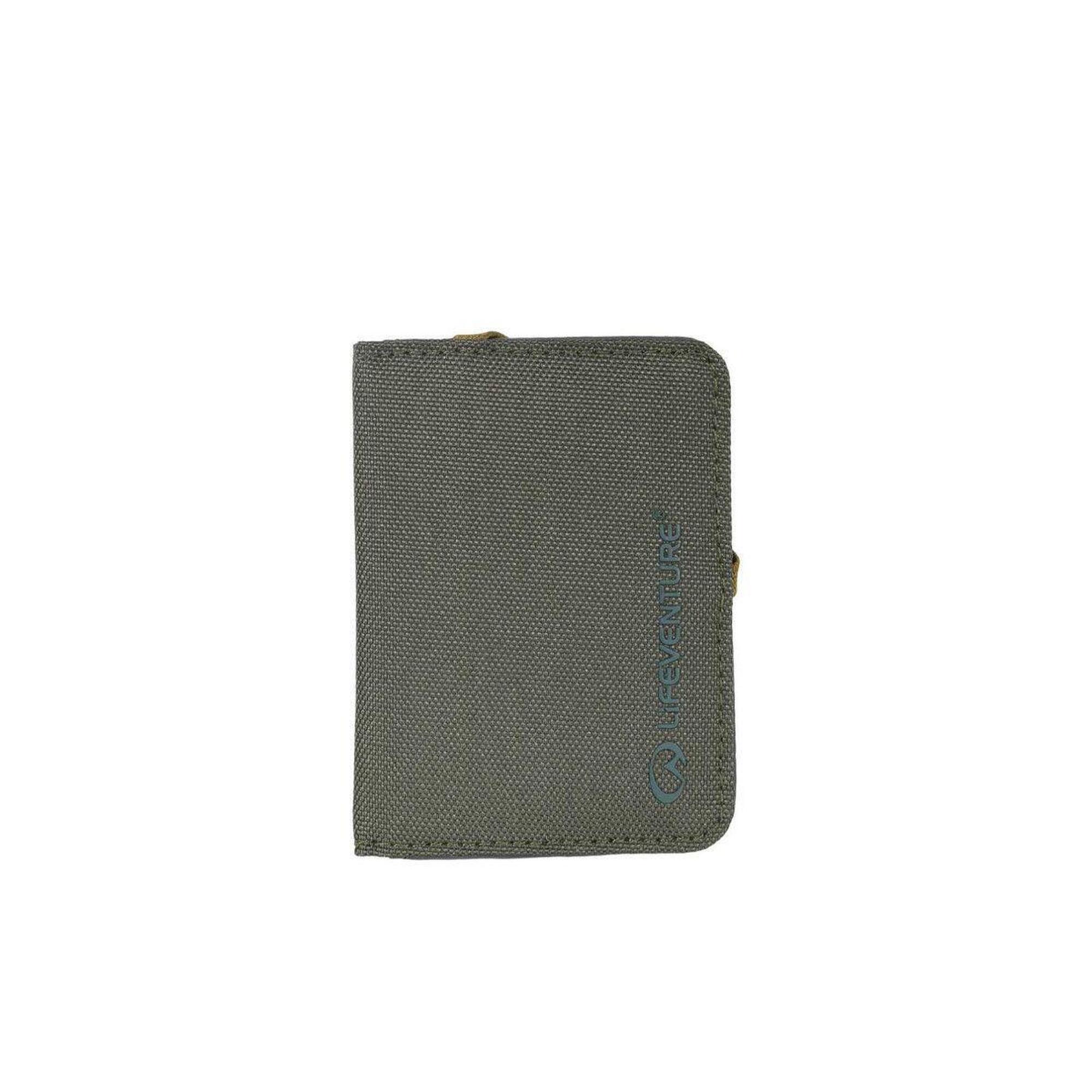 Lifeventure - Porte‑cartes Lifeventure Rfid Nylon Recyclé Olive Compact 100x70x10 Mm 6 Cartes - Gibecière - Vert - Taille Unique - Decathlon
