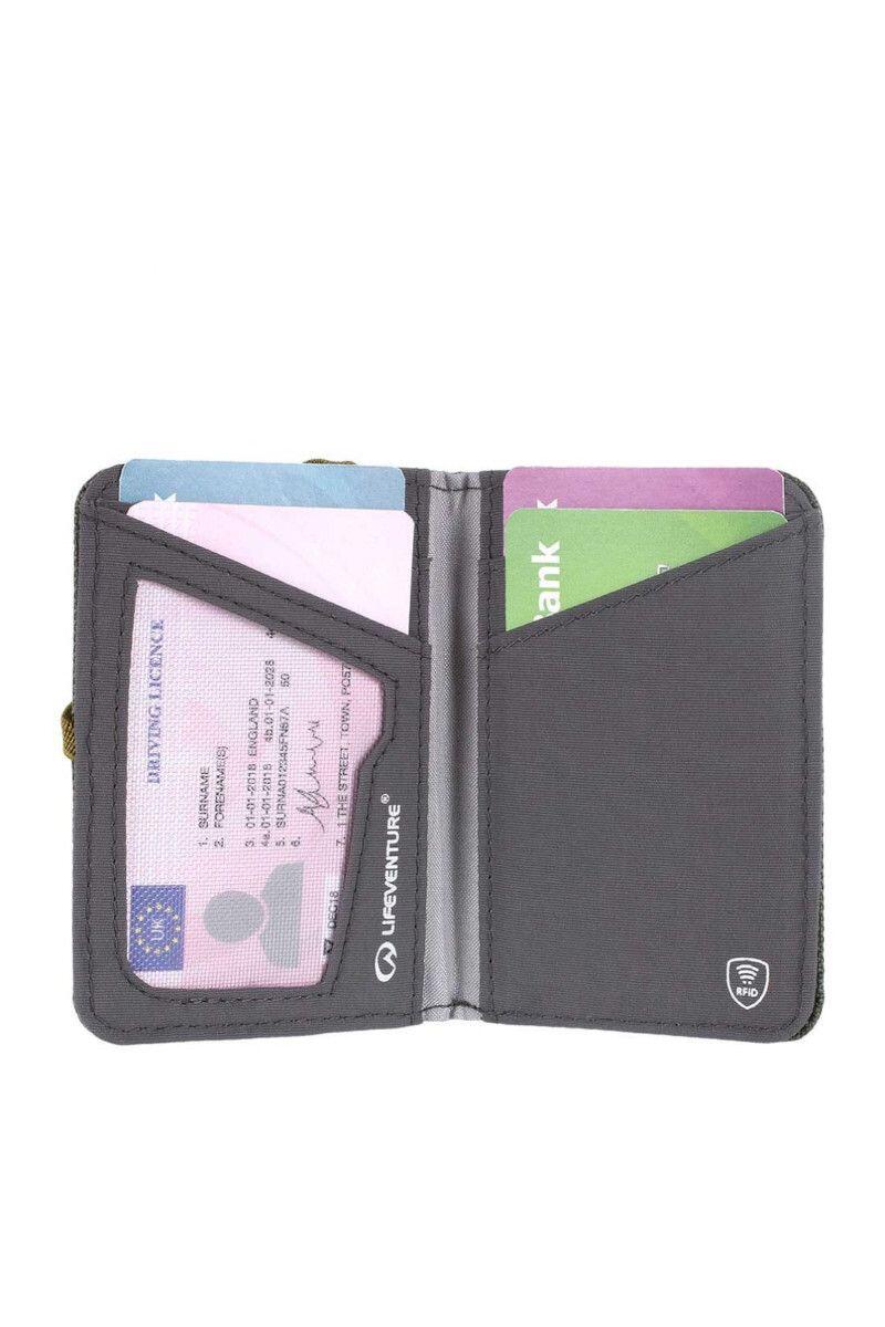Portfel Rfid Card Wallet Recycled - Olive 4/6