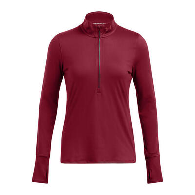 Under armour launch pro half zip hardloopshirt met lange mouwen voor dames