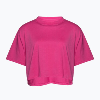 Under armour campus boxy crop trainings-t-shirt voor dames