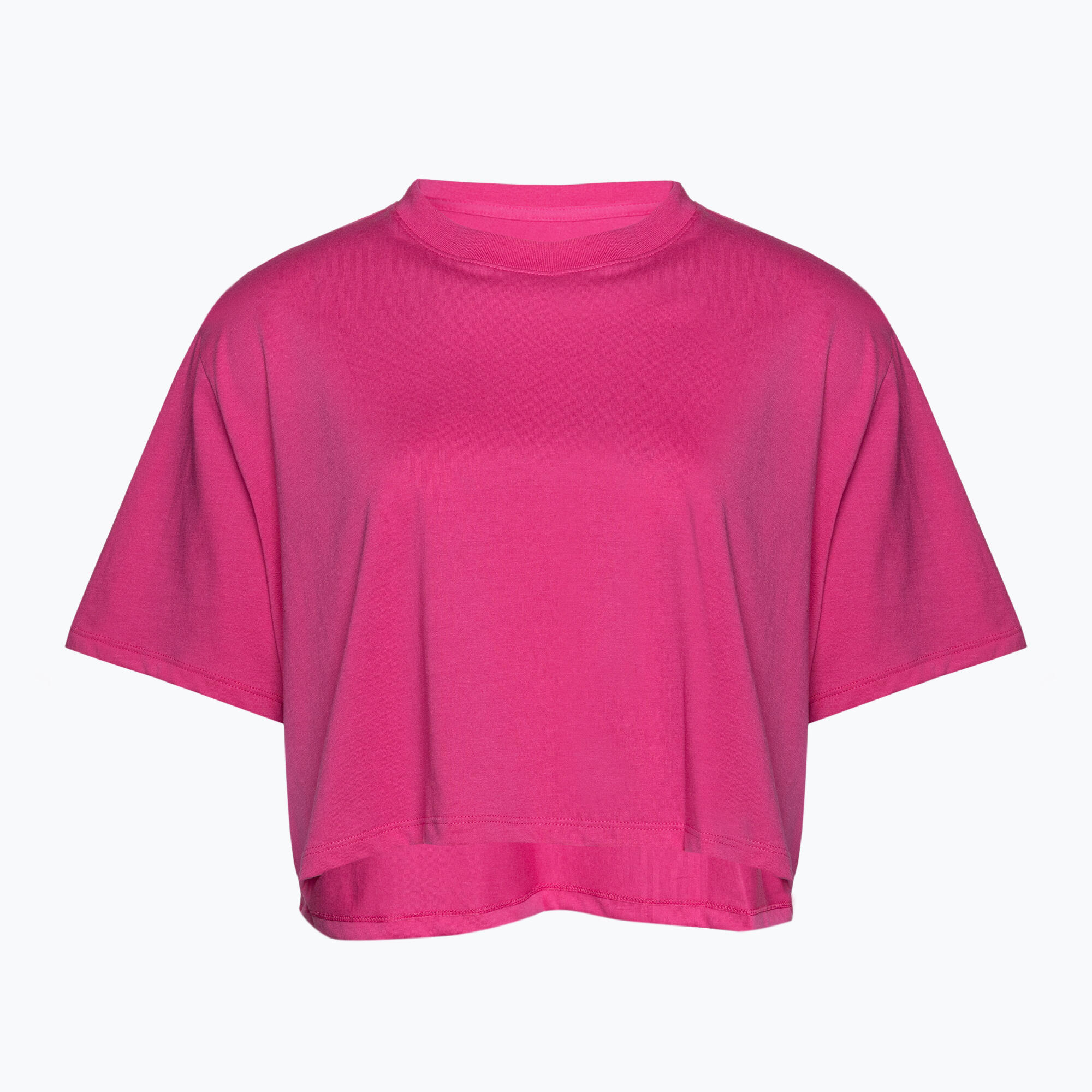 Under Armour - T-shirt De Training Femme Campus Boxy Crop Under Armour - T-shirt Manches Courtes - Rose - 44 L - Decathlon