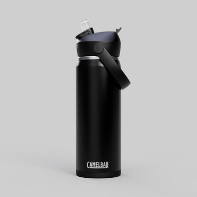 Camelbak thrive flip straw - 600 ml - isolatie drinkfles - zwart