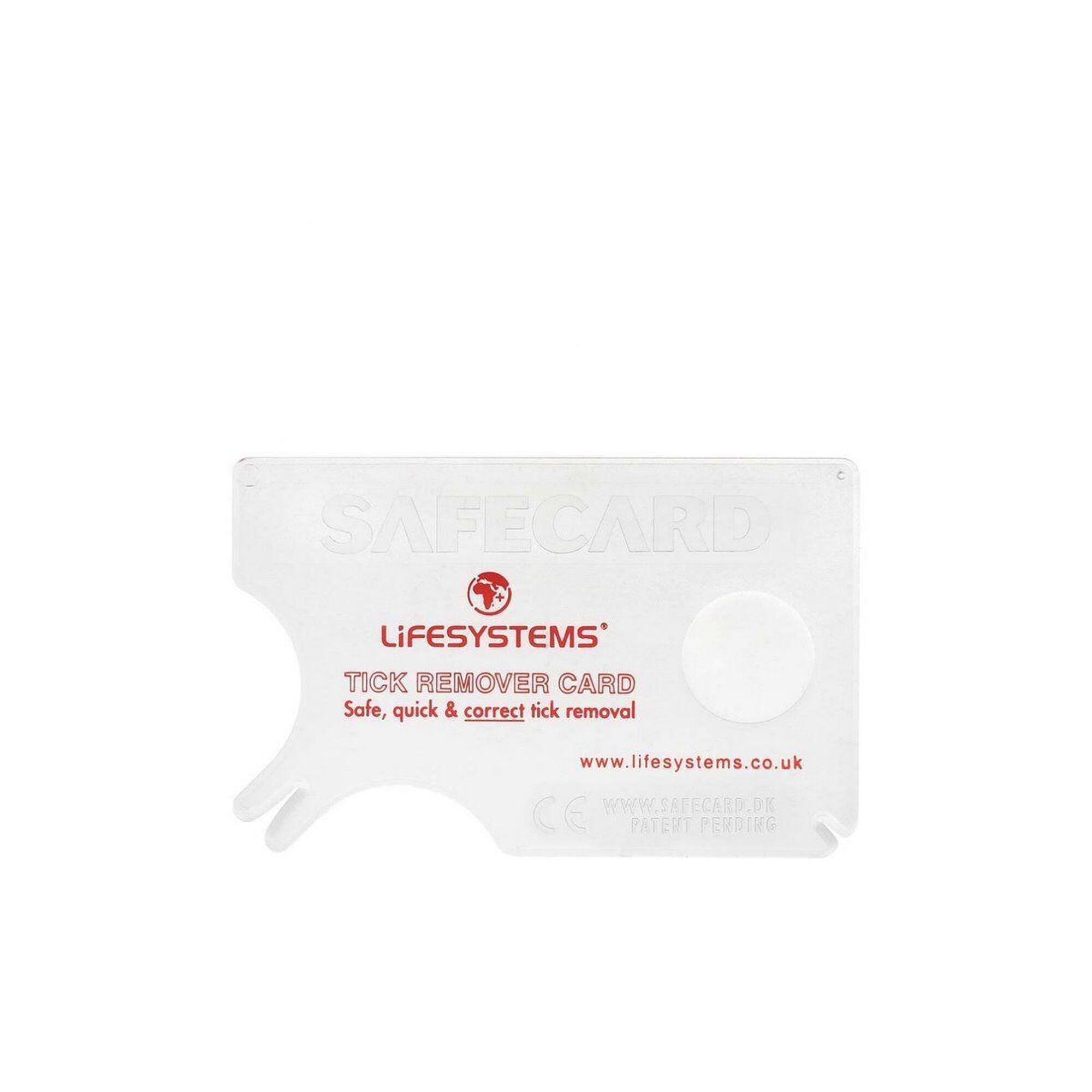 Pęseta Do Usuwania Kleszczy Lifesystems Tick Card