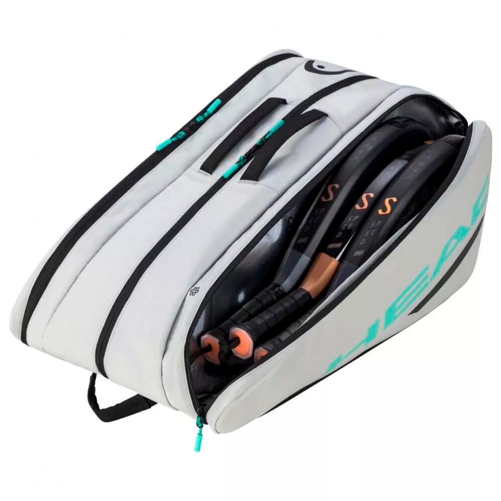 Borsa per Racchette Head Padel Tour Grigio/Verde 2/5