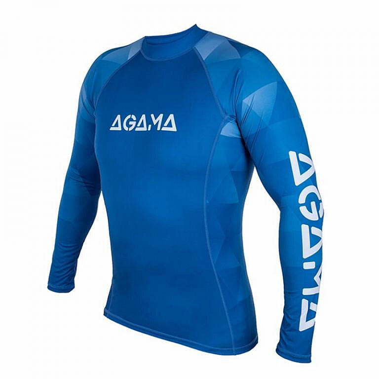 AGAMA Pánské lycrové triko BLUE MAN