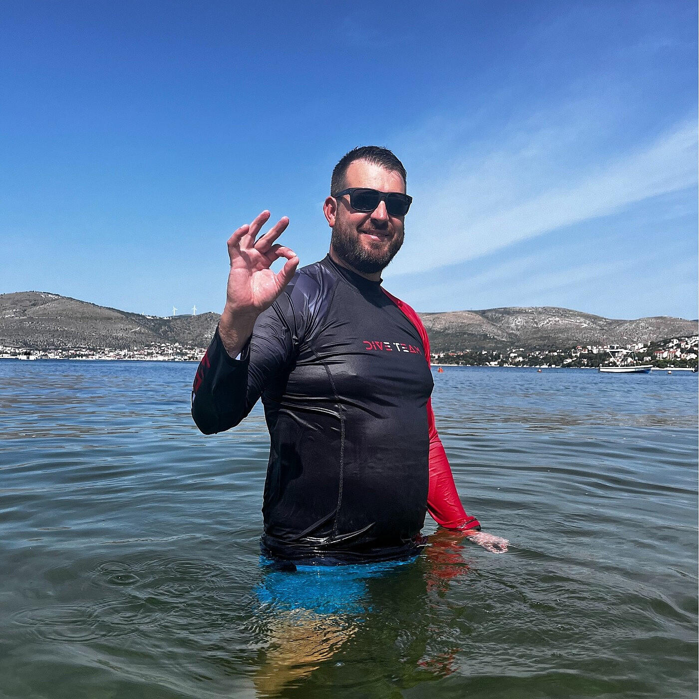Pánské lycrové triko DIVE TEAM 4/5