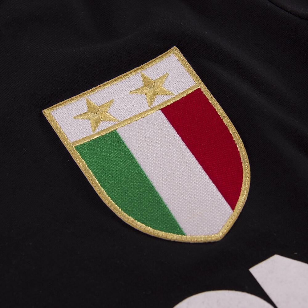 Retro Voetbalshirt - Heren - Juventus FC 1986 - 87 Uit - Zwart 4/7