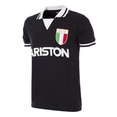 Camiseta de Fútbol Retro - Adulto - Juventus 1986 - 87 Visitante - Negro