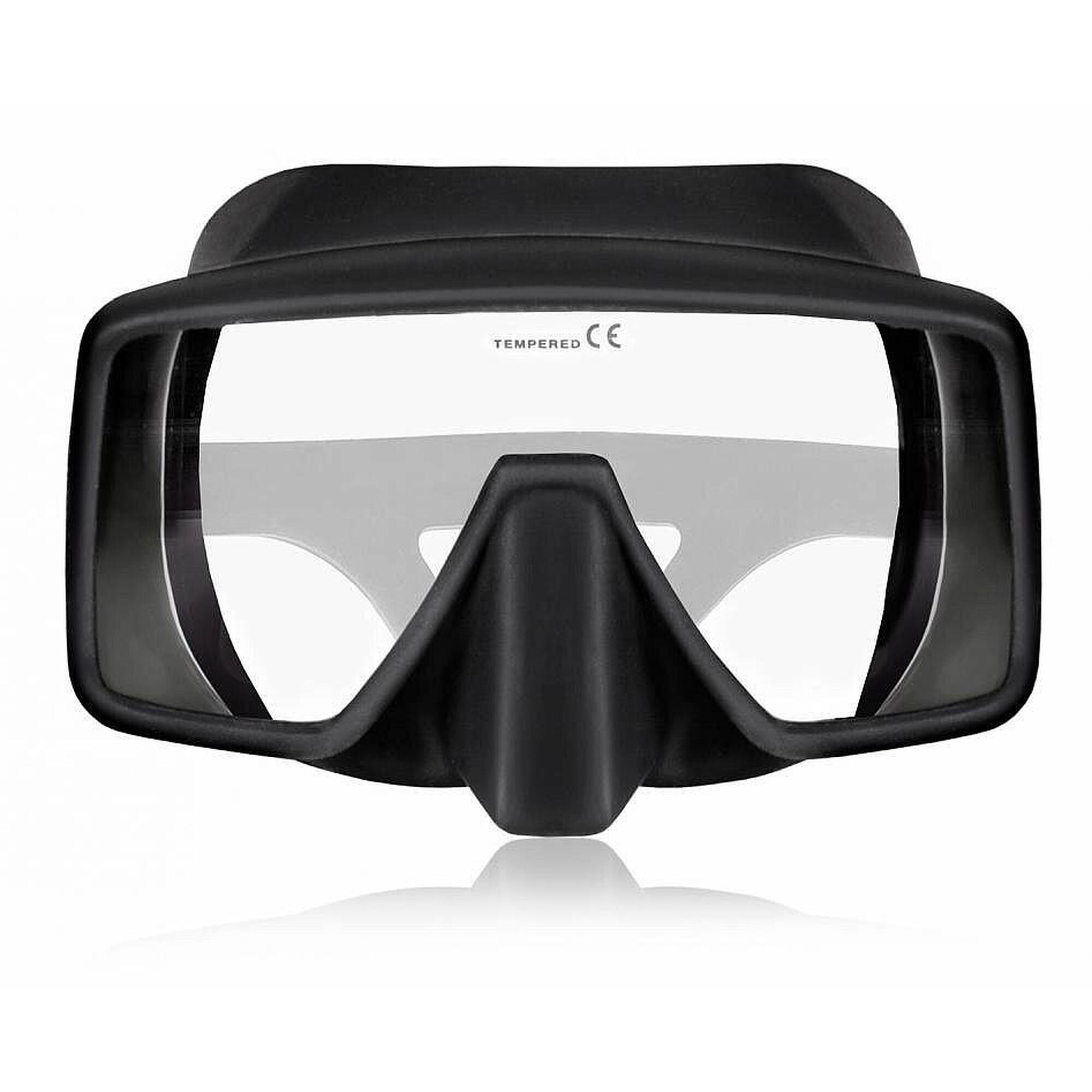 AROPEC Potápěčská maska Frameless OBSIDIAN