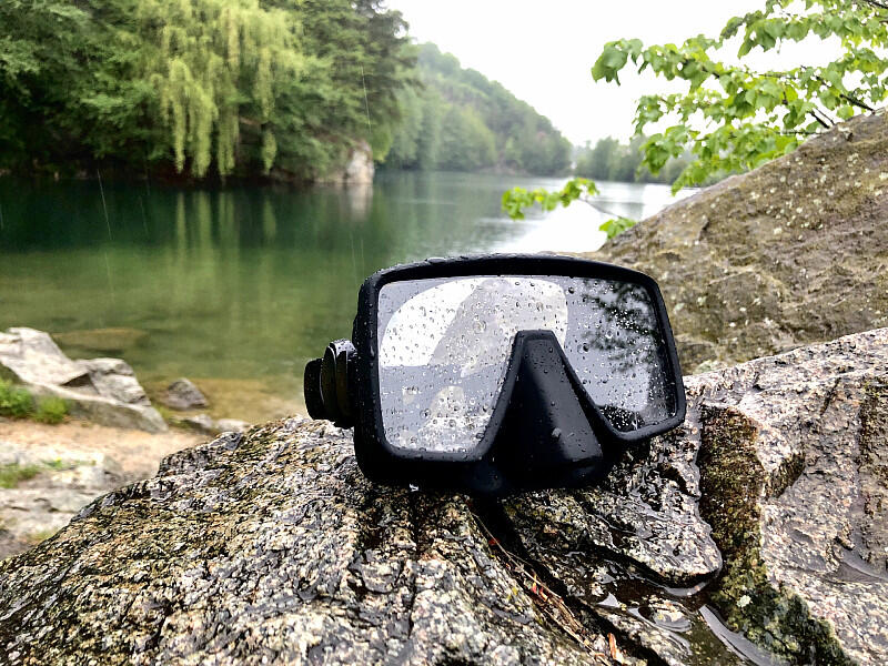 Potápěčská maska Frameless OBSIDIAN 3/3