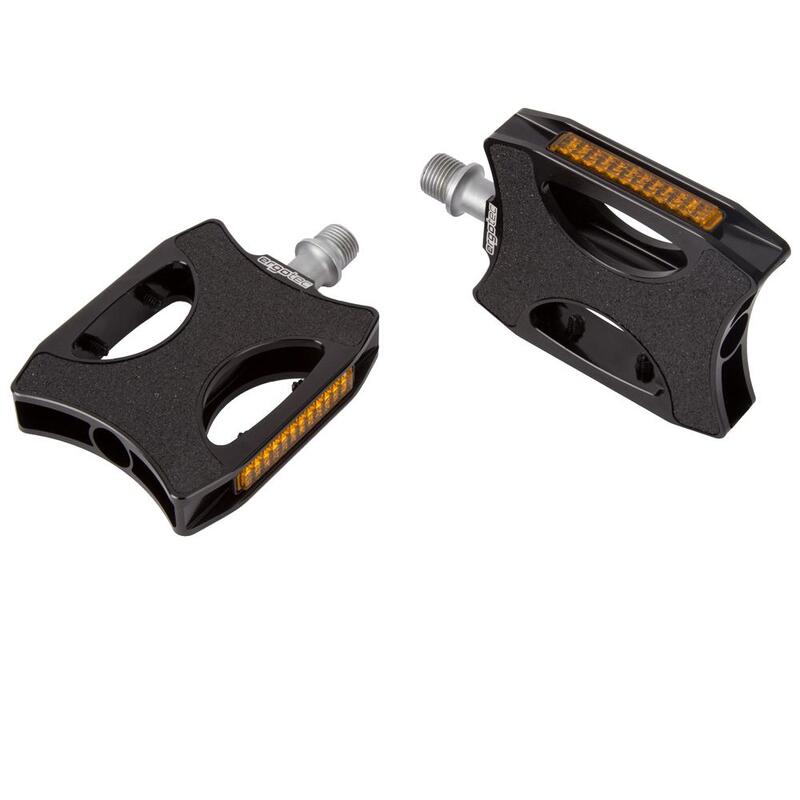 Set de Pédales Ergotec EP-Urban 9/16 105x100mm Aluminium Noir
