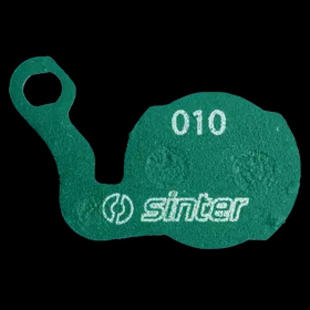 Plaquette de frein à disque Sinter 010 Magura organique VTT Race verte 25 pièces 2/3