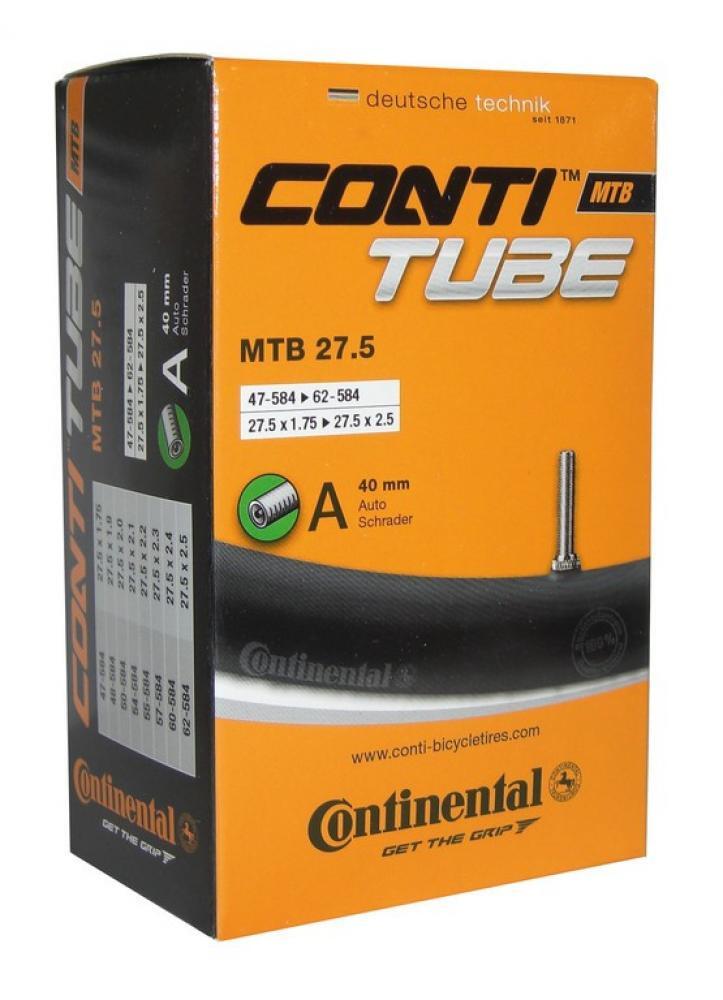 2x Continental MTB 27.5" Schlauch 27.5x1.75-2.4 AV 40mm  Pannensicherer Buty... 2/3