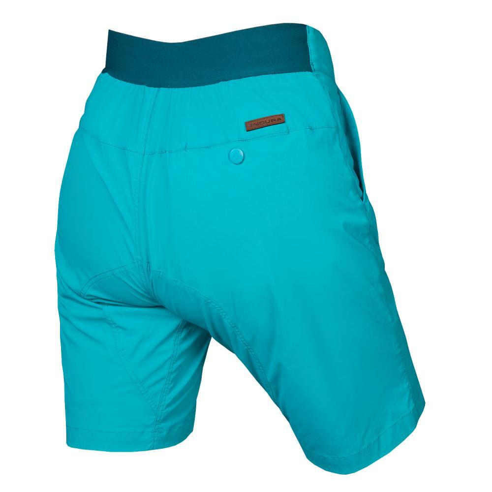 Endura Damen Hummvee Lite Shorts mit Innenhose pazifik blau Größe S 2/2