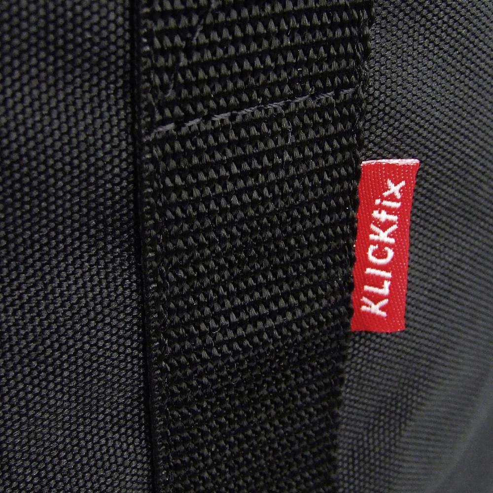 Stuurtas Klickfix Shopper Plus Zwart