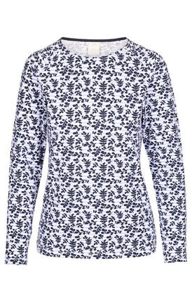 Trespass Lottie Top femme manches longues col rond rayures bleues