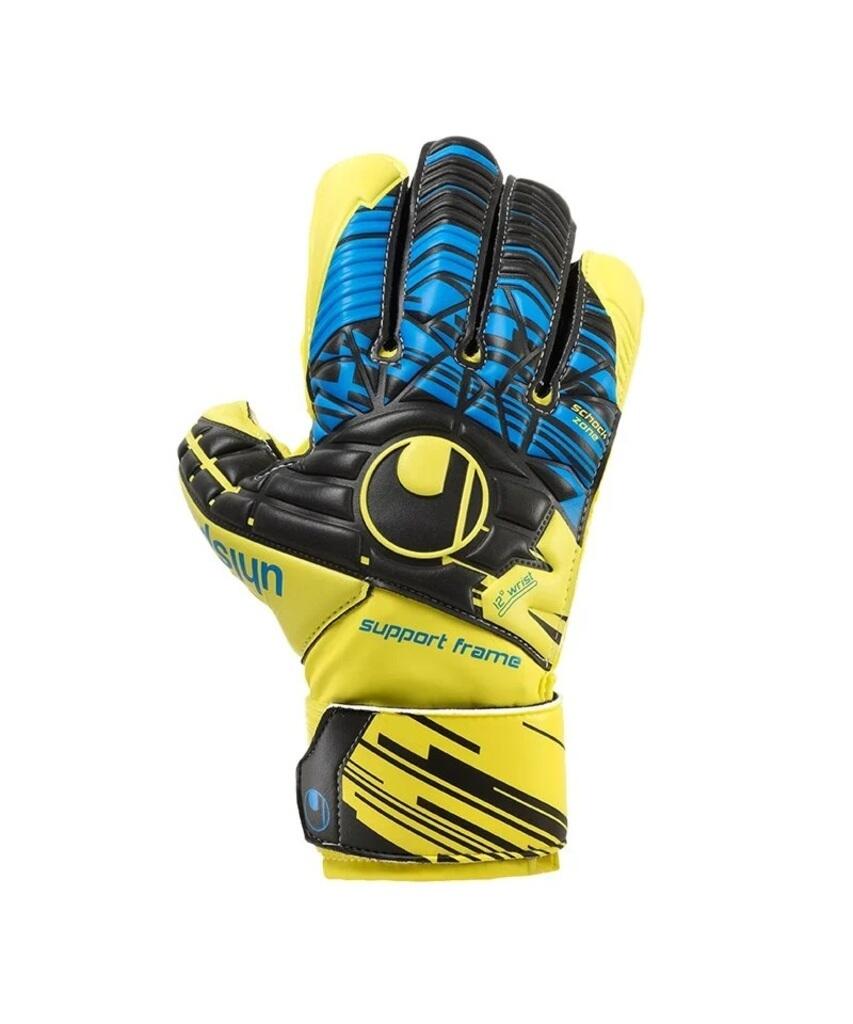 UHLSPORT Uhlsport Goalkeeper Gloves Speed Up Now Soft SF Lite Neon Yellow Latex