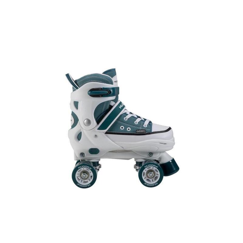 Patins à Roulettes HUDORA My First Quad - Réglables, Pour Enfants Jusqu'à 20kg, Roues 80/40mm