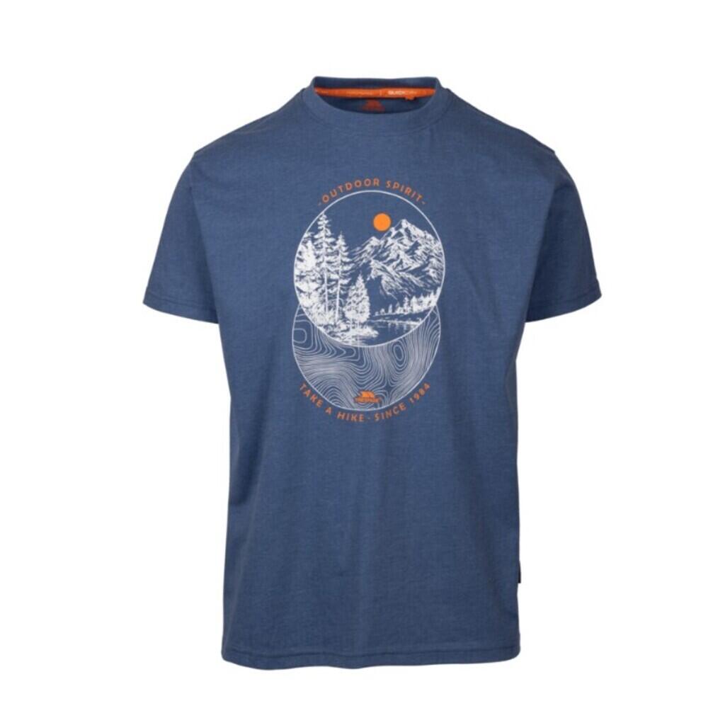 TRESPASS Trespass FLAGEL T‑shirt uomo, leggero e traspirante