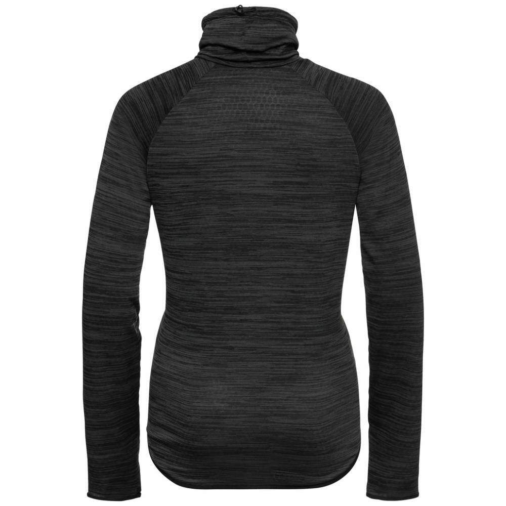 Odlo Women Mid Layer Run Easy black melange Größe XS 2/2