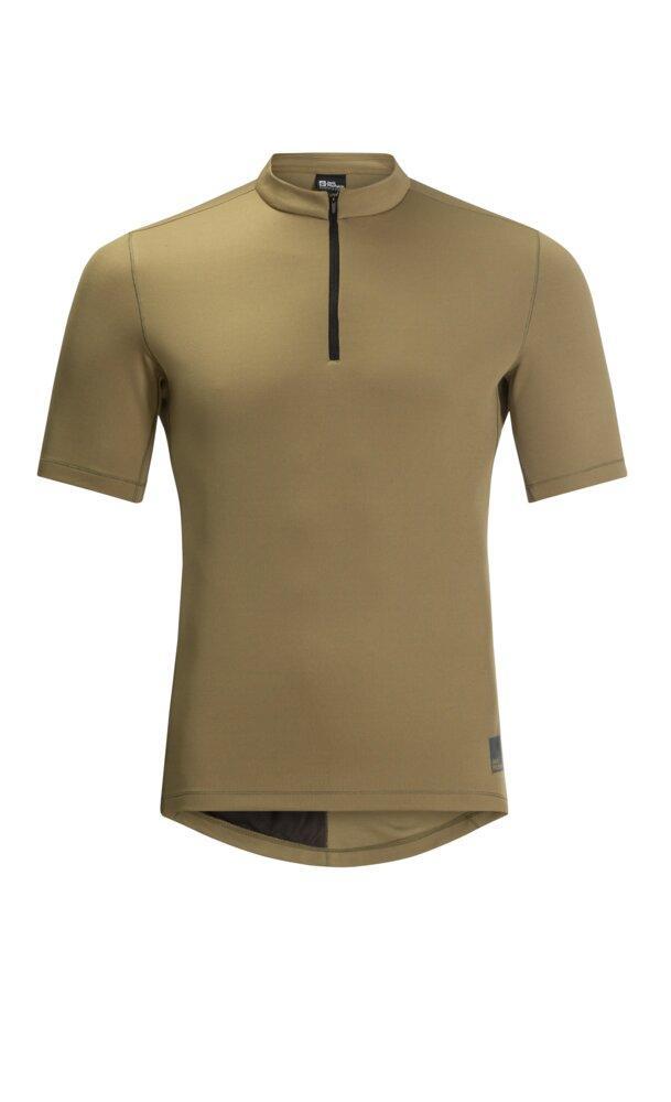 Jack Wolfskin Bike Commute Hz T M Synthetic Fiber T-Shirt Shortsleeve Grey Ol... 3/3