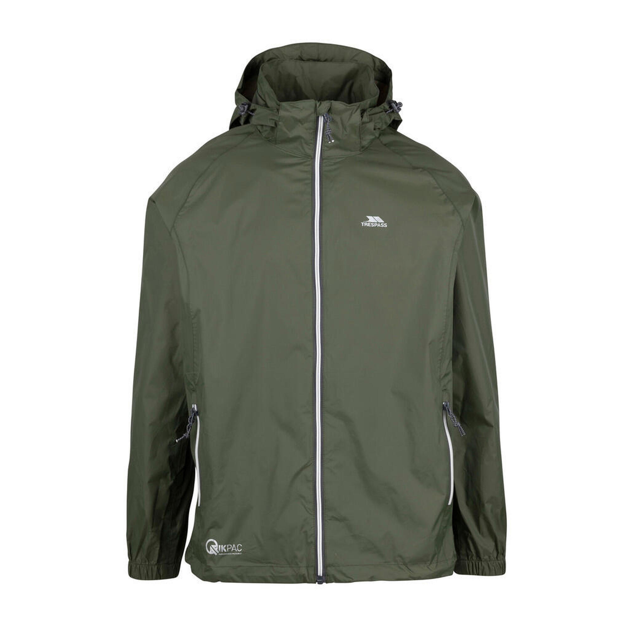 Trespass - Veste Shell Trespass Qikpac X Unisexe Imperméable Verte - Veste - Vert - No Size - Decathlon