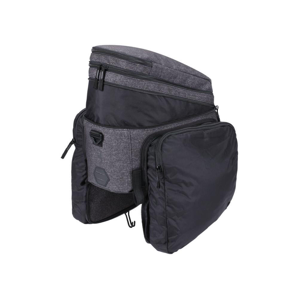 BBB sacoche de porte-bagages CarrierPack gris mélangé 36 x 16 x 21 cm 6,5 + 5 L 3/3