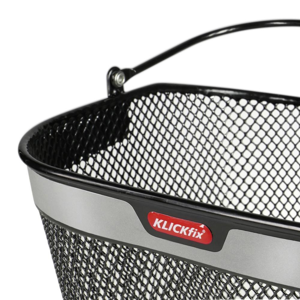 KLICKfix panier de vélo Uni noir H 26 x L 25 x l 35 cm 3/3