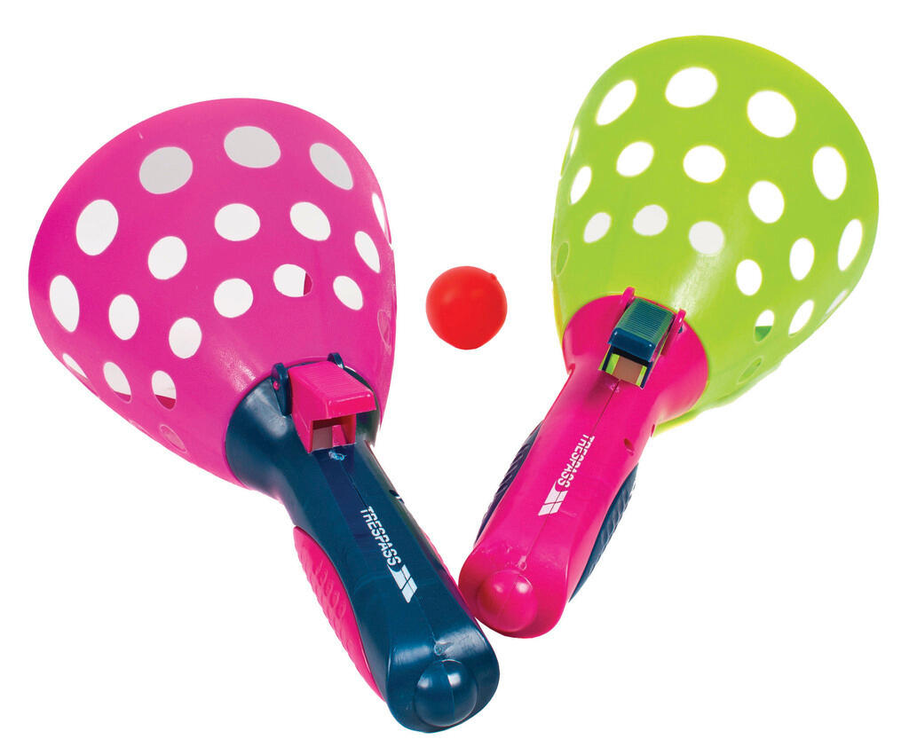 TRESPASS Gioco di presa della palla Trespass CLICK CLACK rosa per bambini