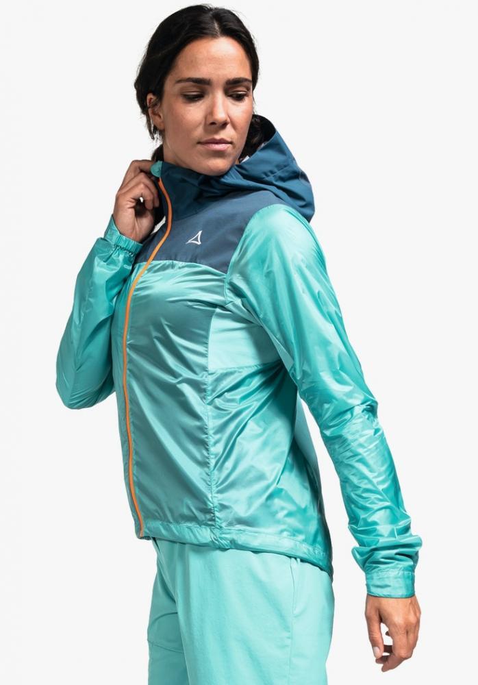 Schöffel Hybrid Jkt Flow Trail L hidden cove grün Größe 40 3/3