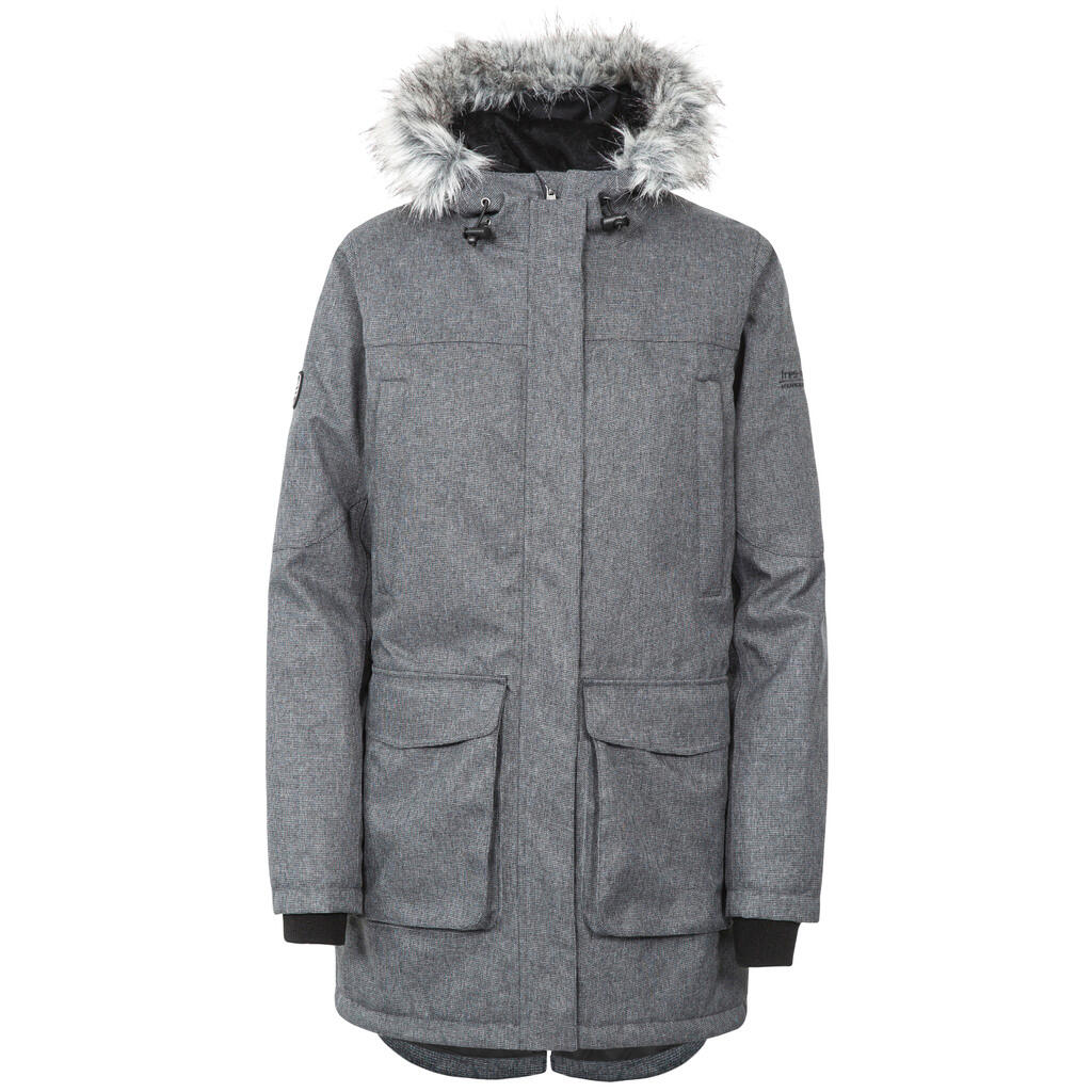 Trespass THUNDERY Giacca donna JKT TP75 – impermeabile, taglio lungo 2/2