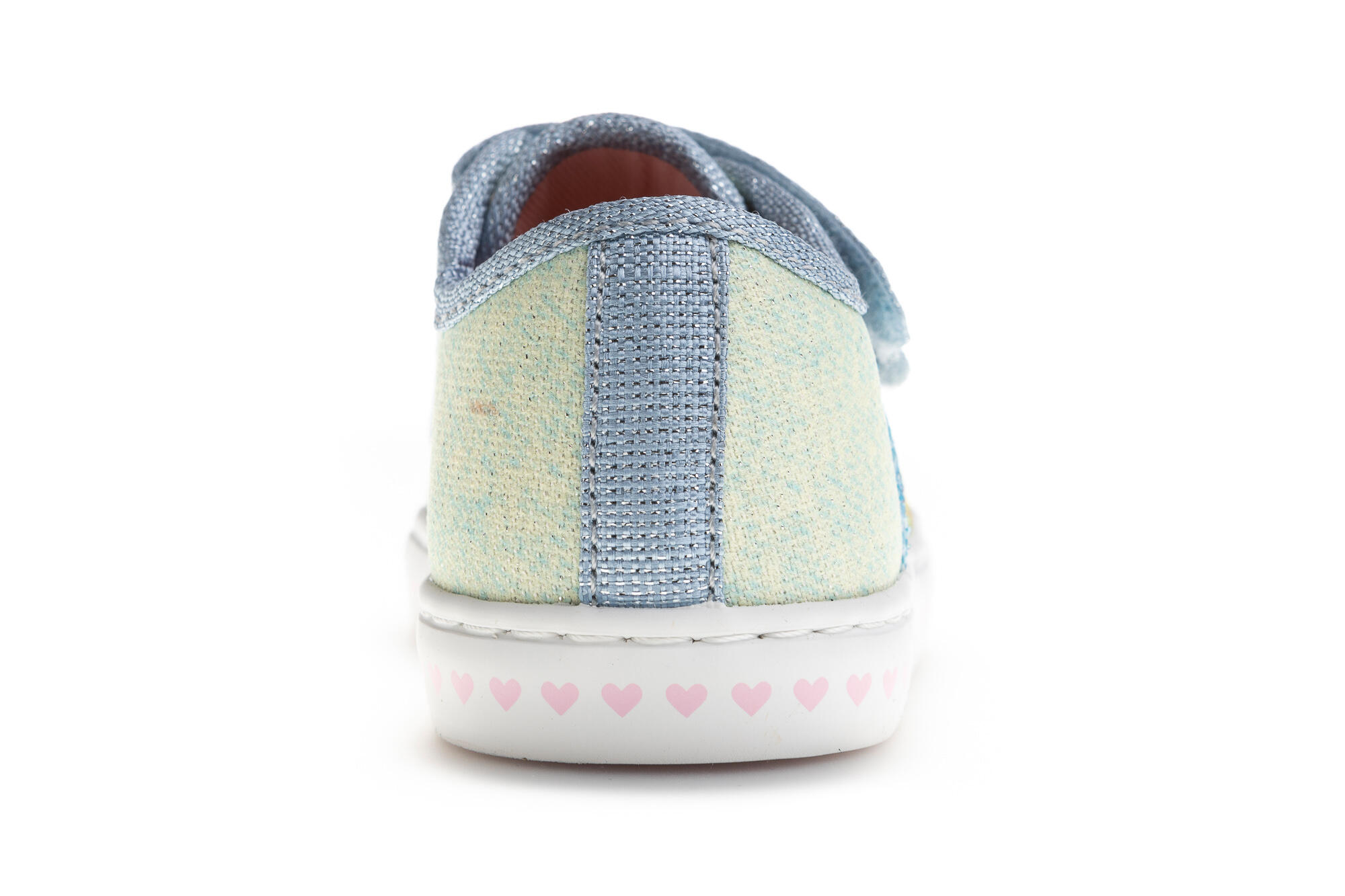 Zapatillas de Lona de Bebé Niña Pablosky con Cierre Adherente 4/6