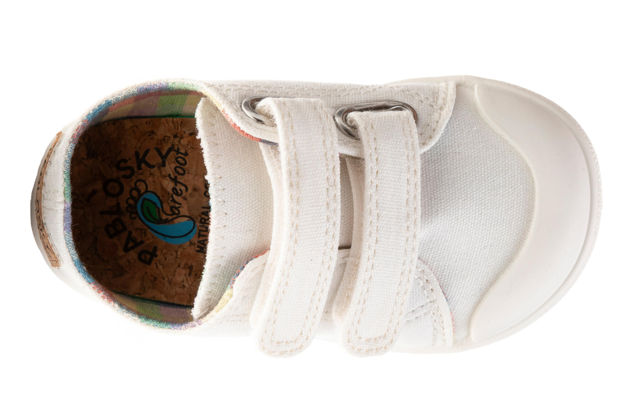 Zapatillas Lona Ba Menina Pablosky Lona 980100 Branco 3/6