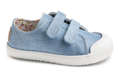 Zapatillas de Lona de Niña Pablosky con Cierre Adherente