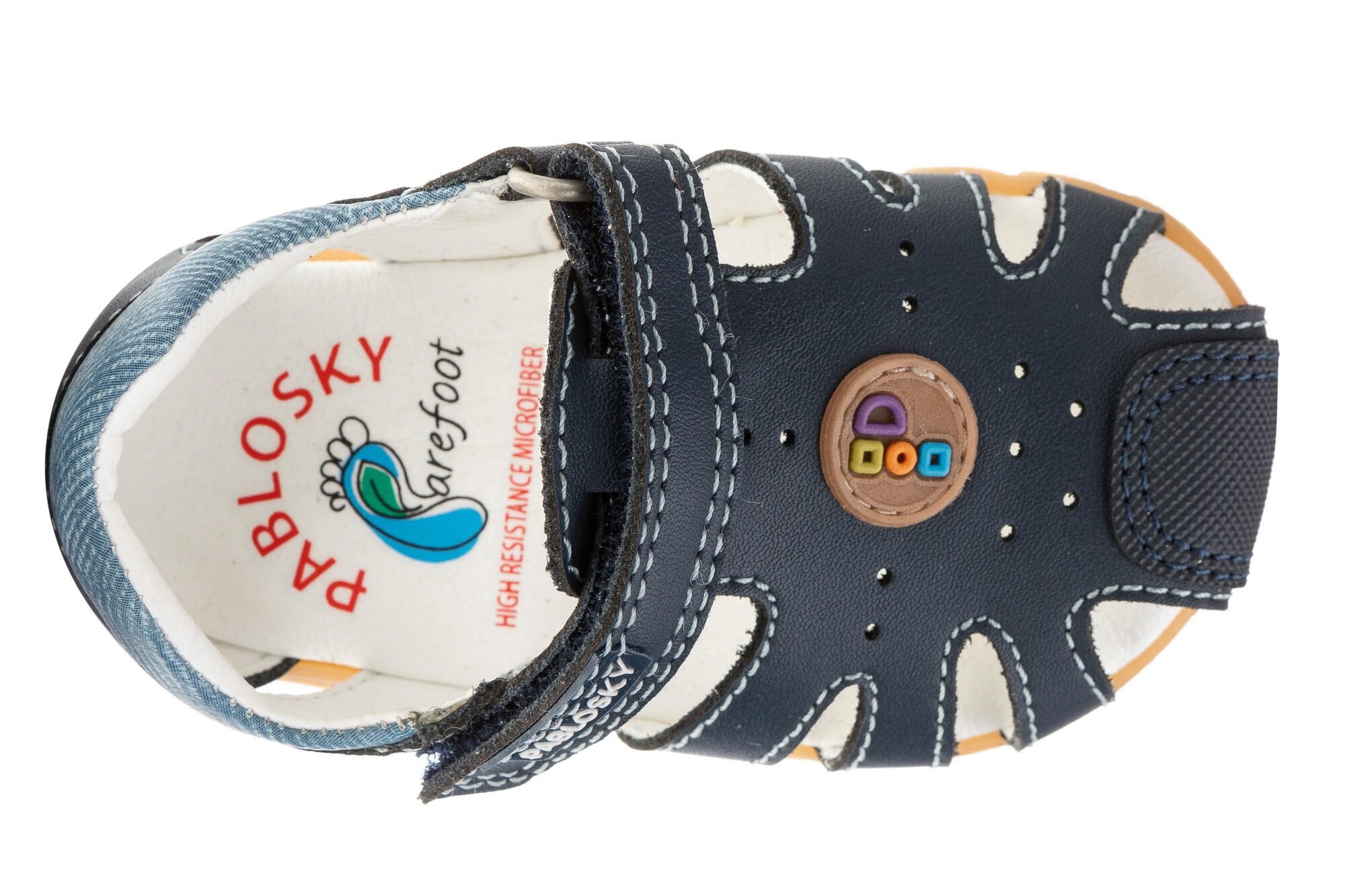 Sandalias de Bebé Unisex Pablosky de Piel con Cierre Adherente 4/6