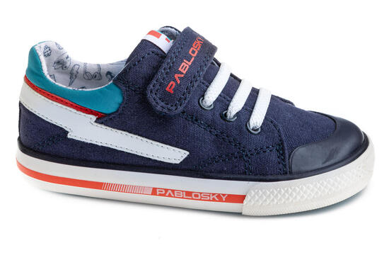 Zapatillas de Lona de Niño Pablosky con Cierre Adherente