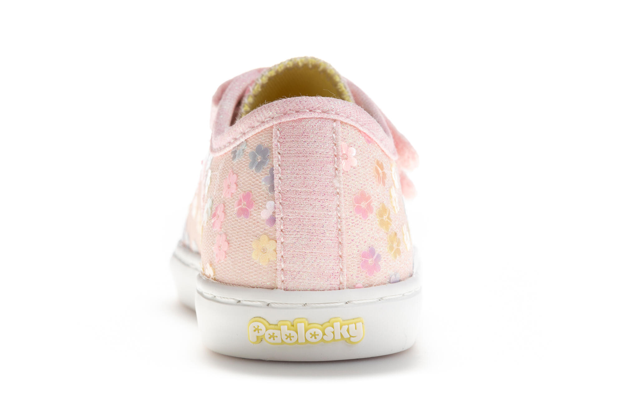 Zapatillas de Lona de Bebé Niña Pablosky con Cierre Adherente 4/6