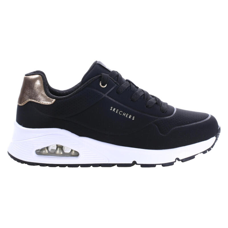 Sapatilhas Skechers Menina Uno Gen1 - Shimmer Away Preto