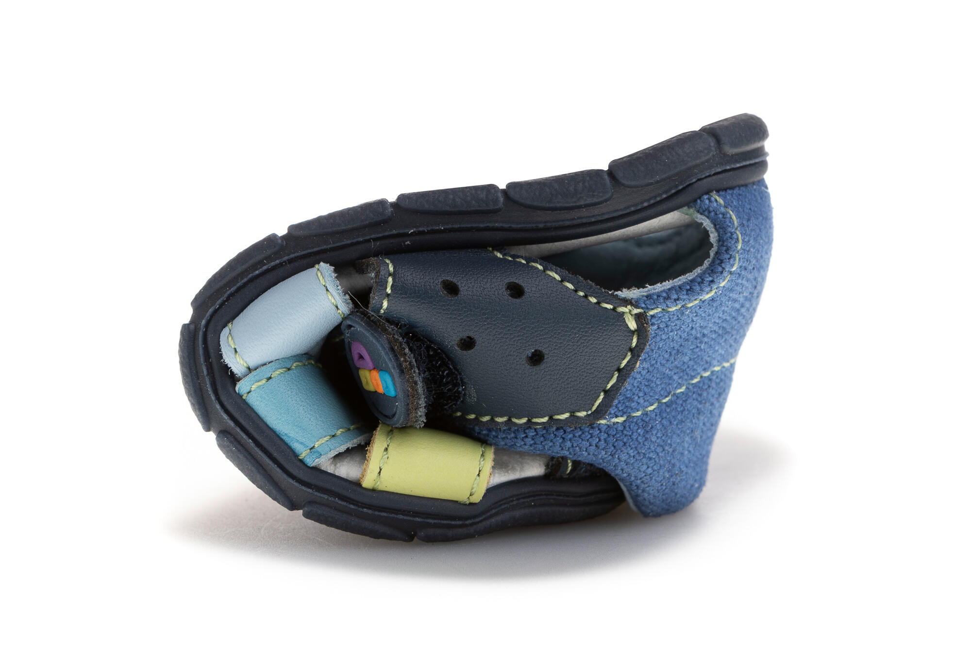 Sandalias de Bebé Unisex Pablosky de Piel con Cierre Adherente 2/6