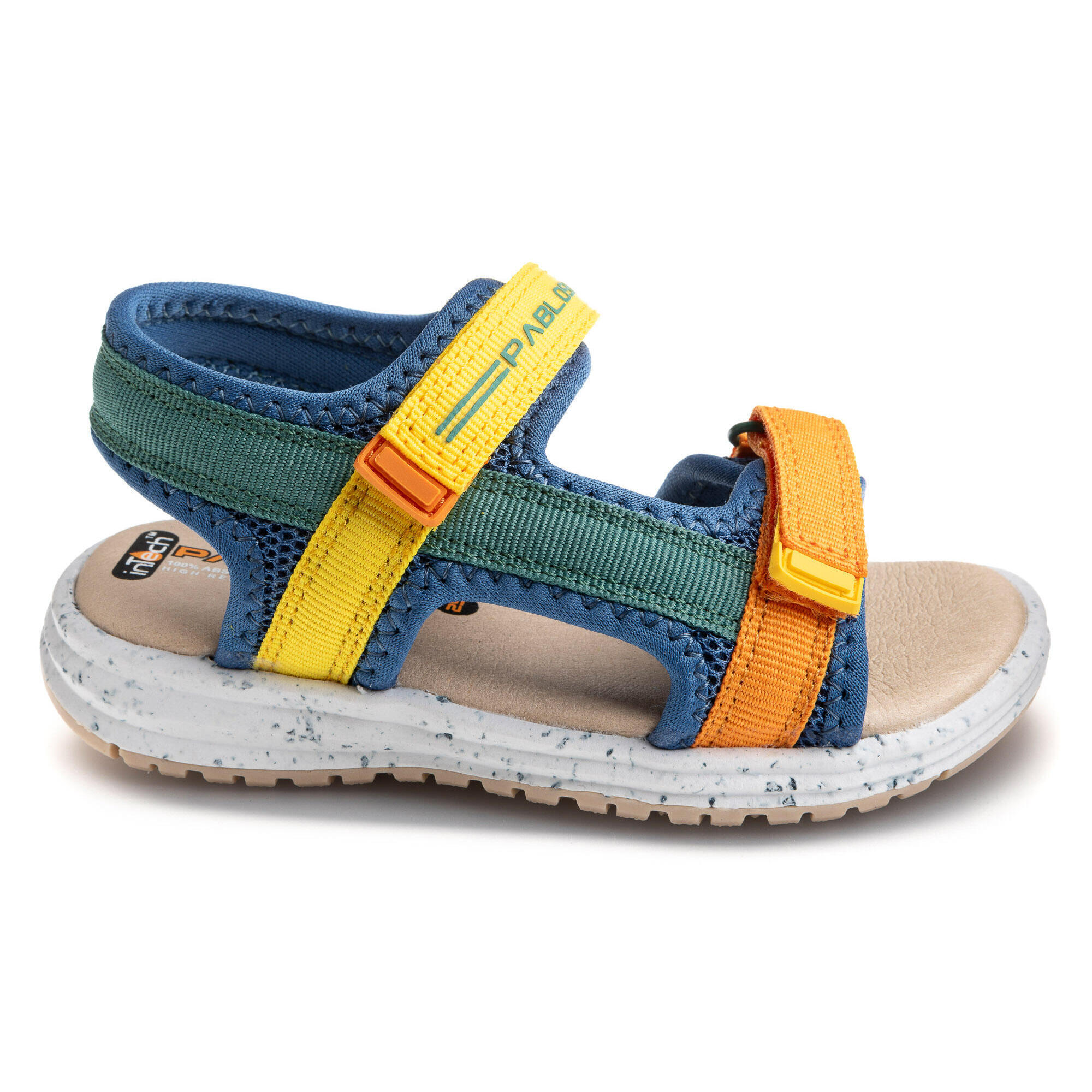 Pablosky - Sandale Surf Enfants Pablosky 981610 Ble - Sandales - Vert - Decathlon
