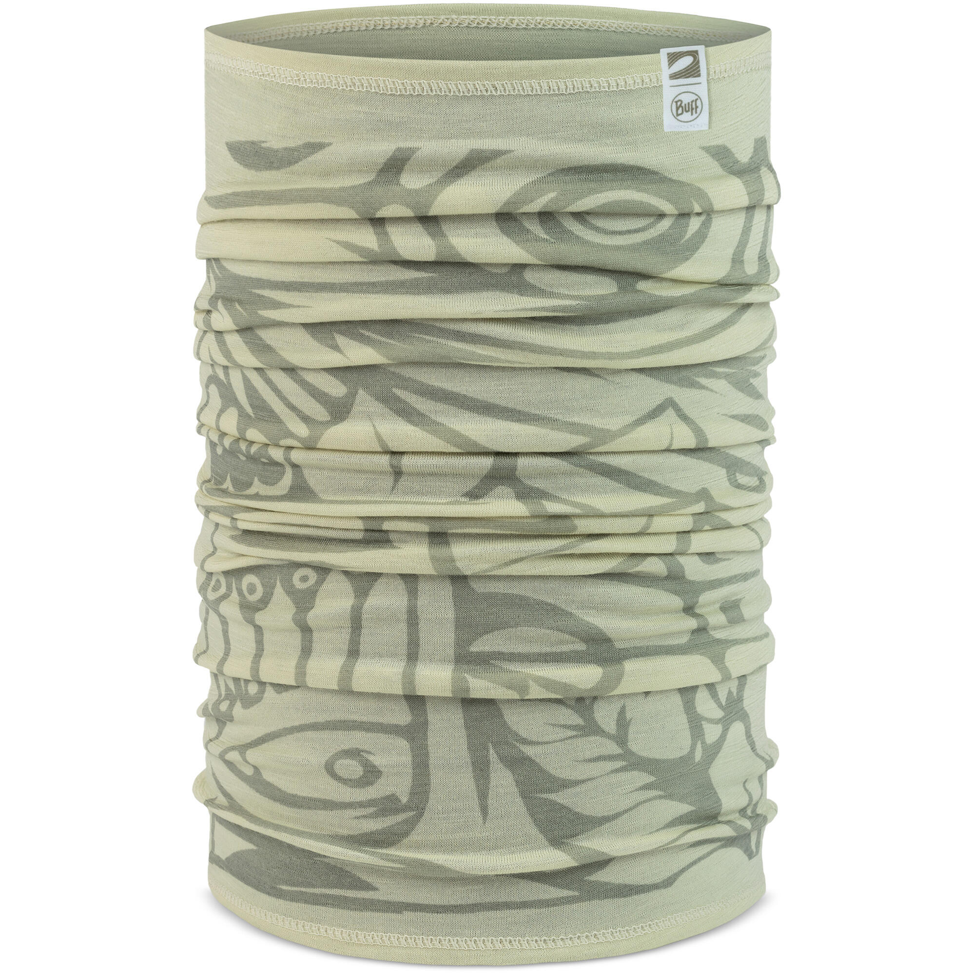 Bandana BUFF MERINO LIGHTWEIGHT COZUMEL PISTACHIO 1/5